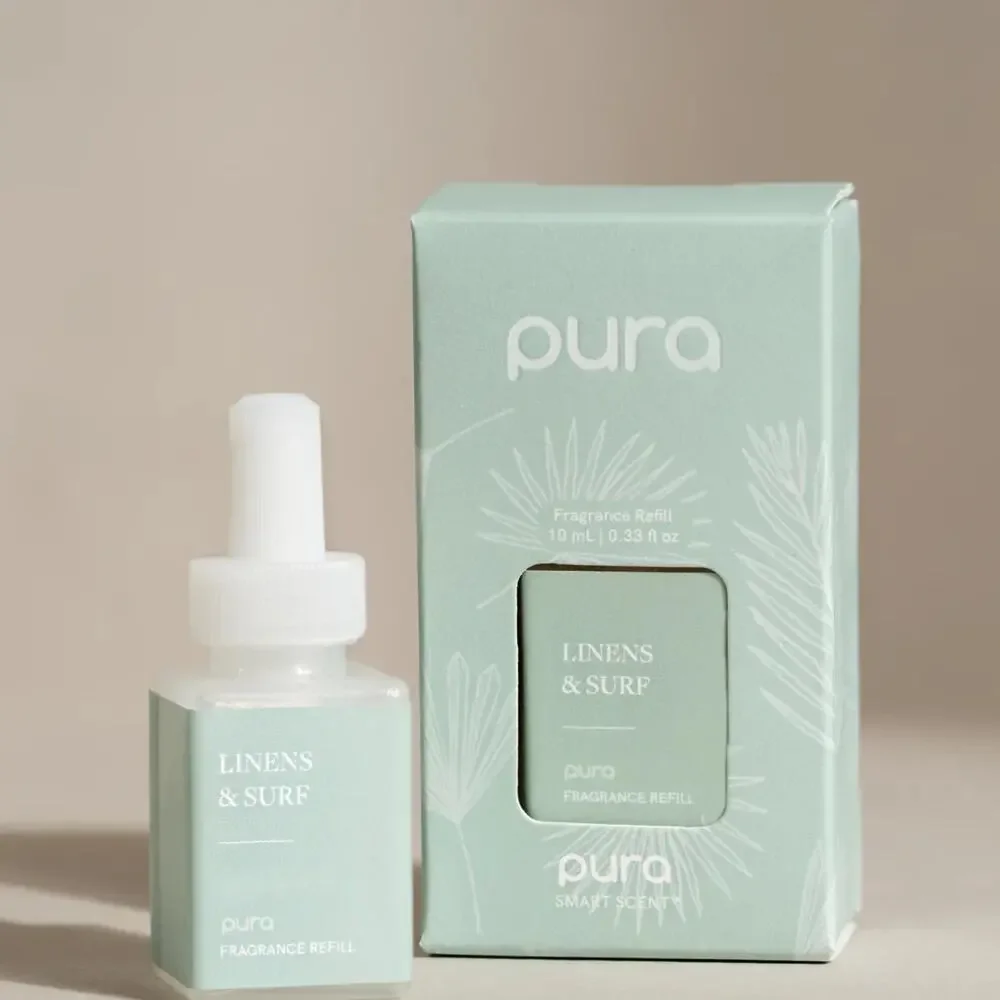 Pura Smart Fragrance Refills 4 Pack Simmer Pot Linens Surf Summer Grove